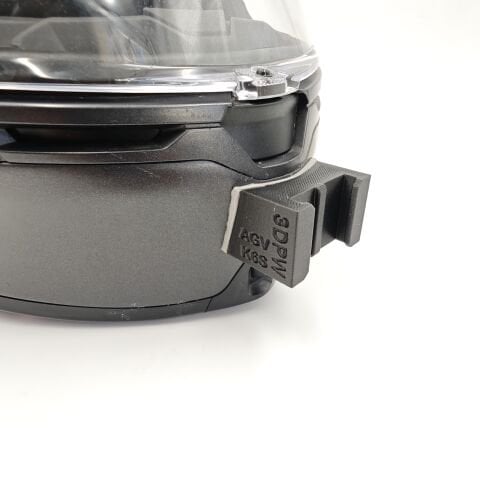 AGV K6/K6S Kask uyumlu chinmount aksiyon kamera çene bağlantı aparatı seti