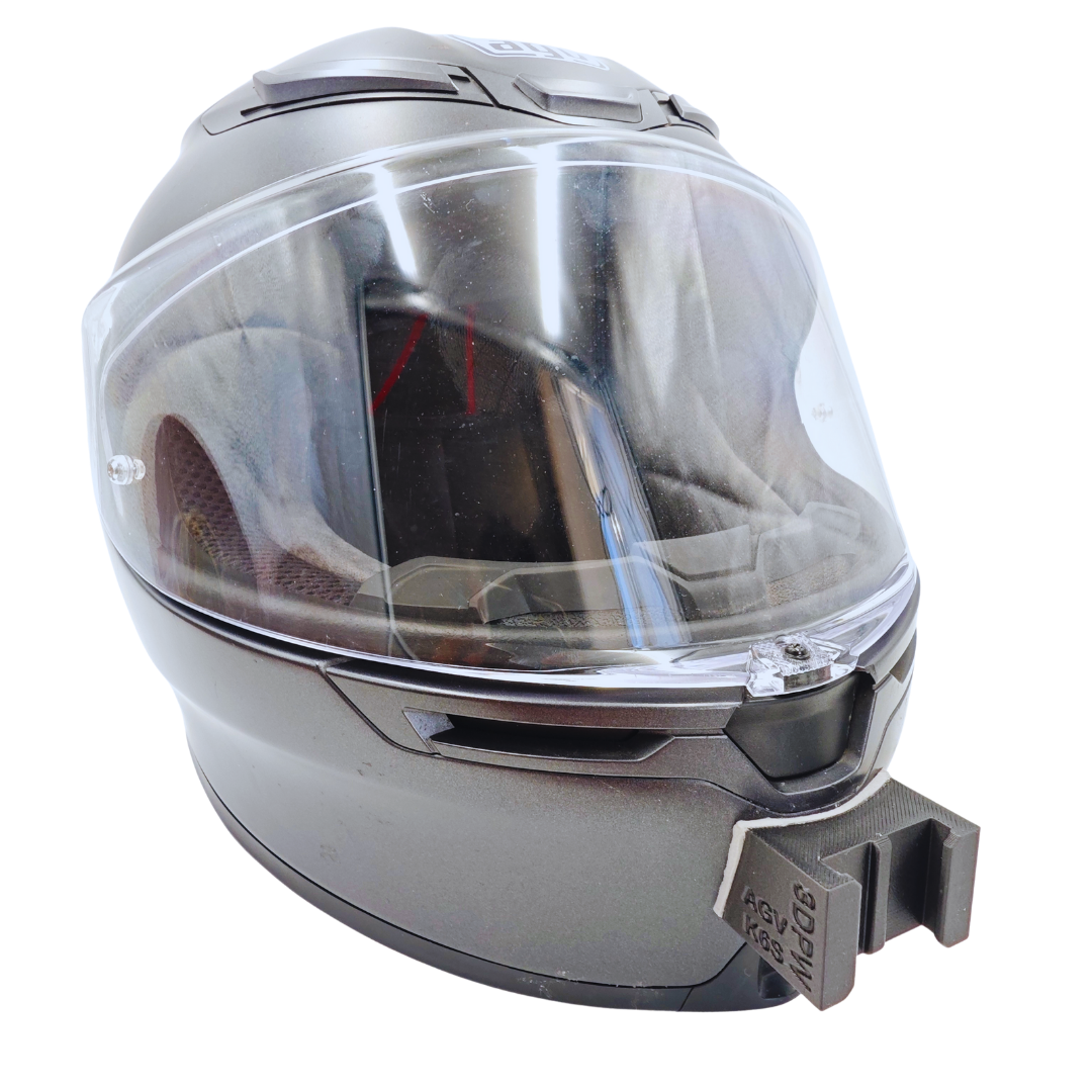 AGV K6/K6S Kask uyumlu chinmount aksiyon kamera çene bağlantı aparatı seti