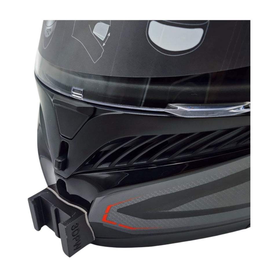 AGV K3 ECE22.06 Kask uyumlu chinmount aksiyon kamera çene bağlantı aparatı seti