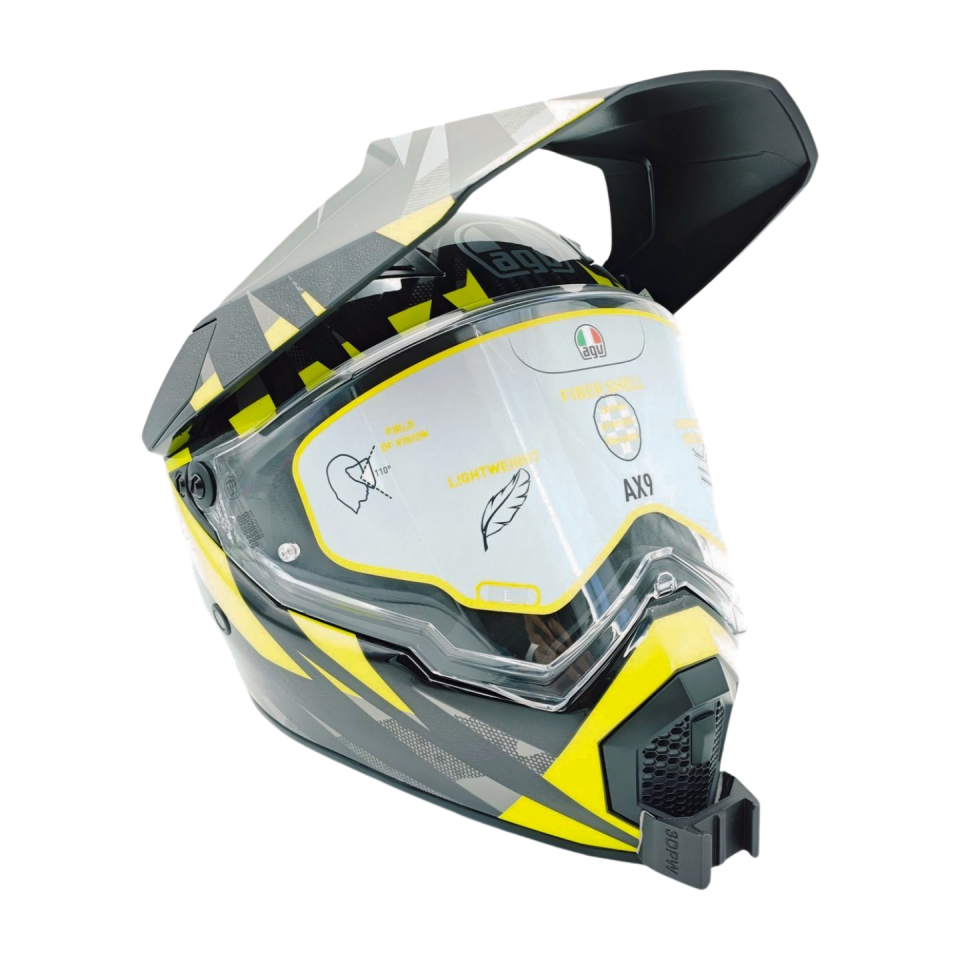 AGV AX-9 Kask uyumlu chinmount aksiyon kamera çene bağlantı aparatı seti