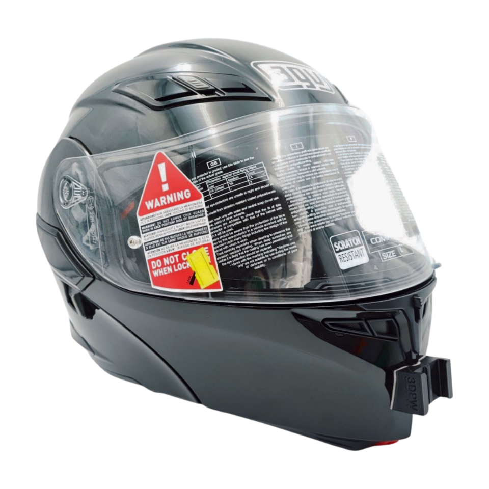 AGV COMPACT SV / ST Kask uyumlu chinmount aksiyon kamera çene bağlantı aparatı seti