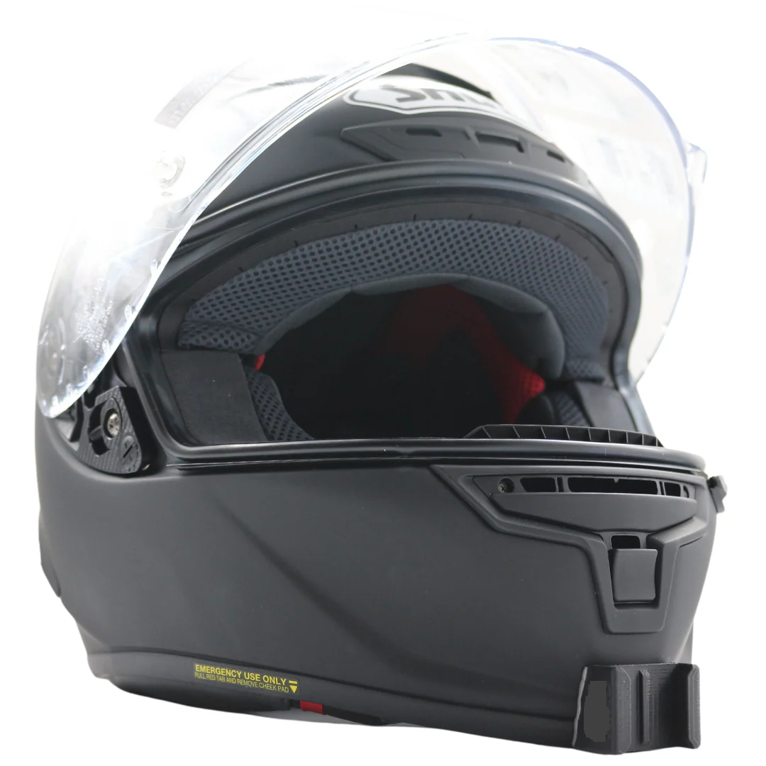 SHOEI X SPIRIT 3 / X14 Kask için chin mount aksiyon kamera çene bağlantı aparatı