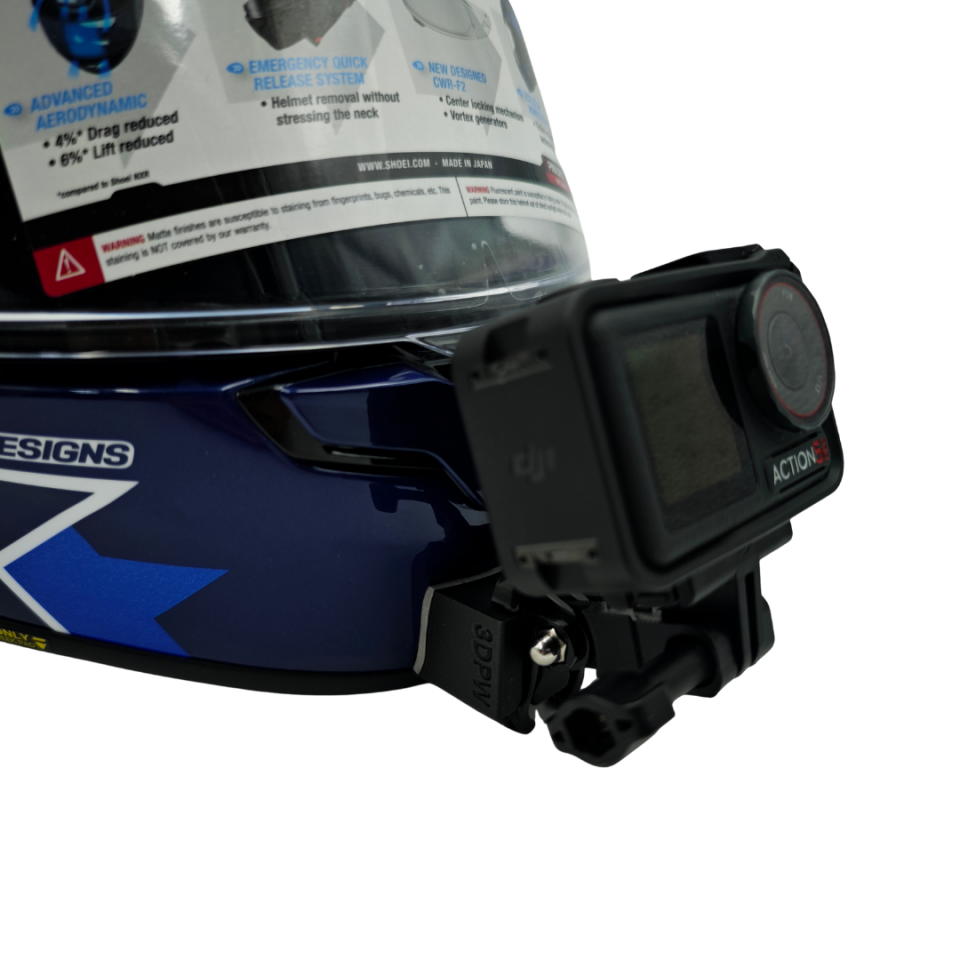 SHOEI NXR 2 / RF1400 Kask uyumlu chinmount aksiyon kamera çene bağlantı aparatı seti