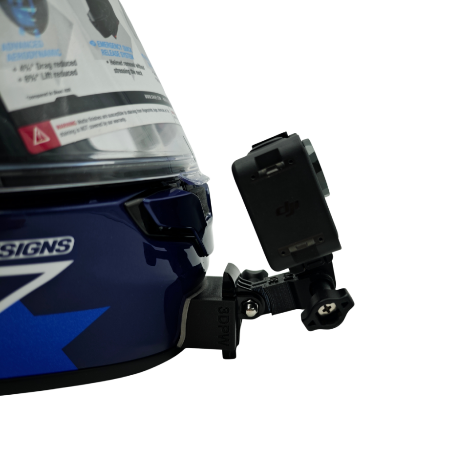 SHOEI NXR 2 / RF1400 Kask uyumlu chinmount aksiyon kamera çene bağlantı aparatı seti