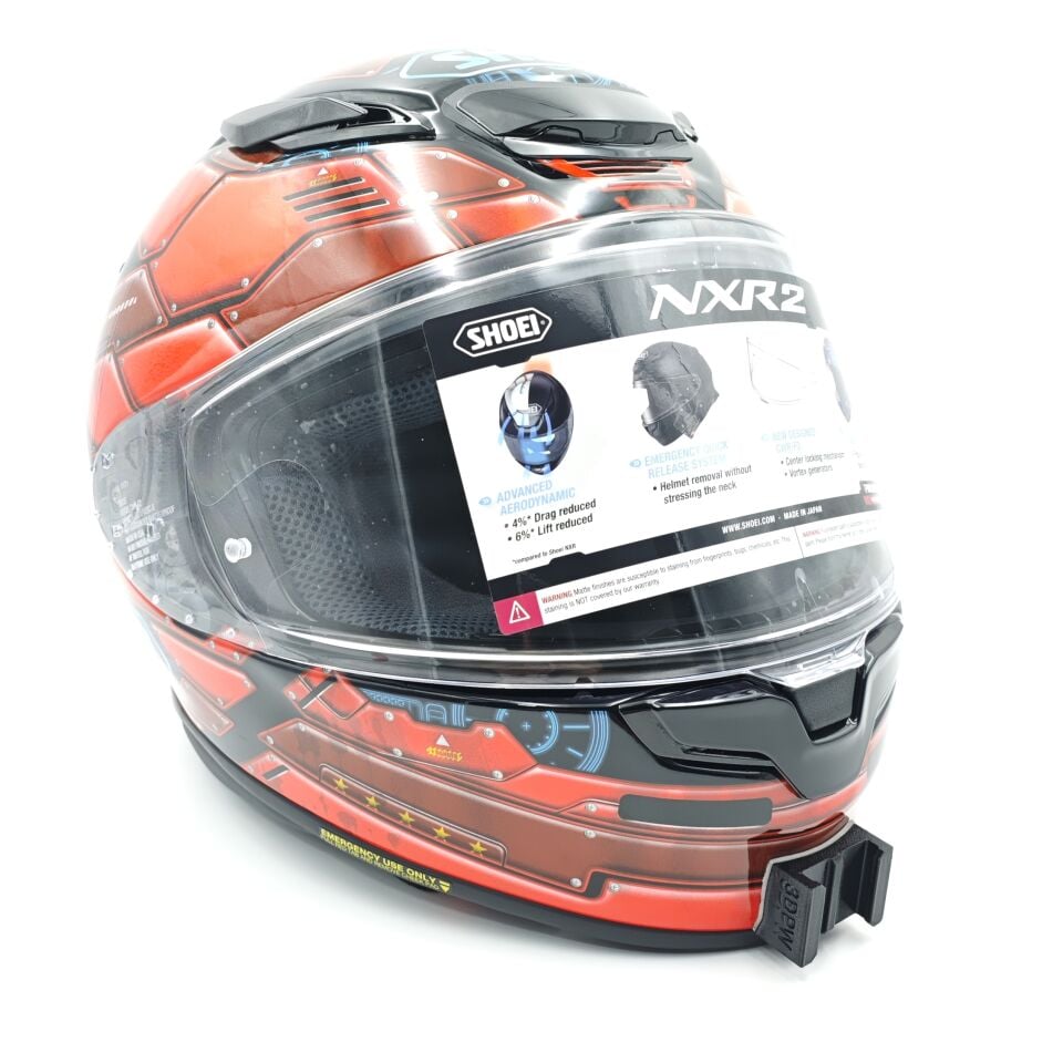 SHOEI NXR 2 / RF1400 Kask için chin mount aksiyon kamera çene bağlantı aparatı