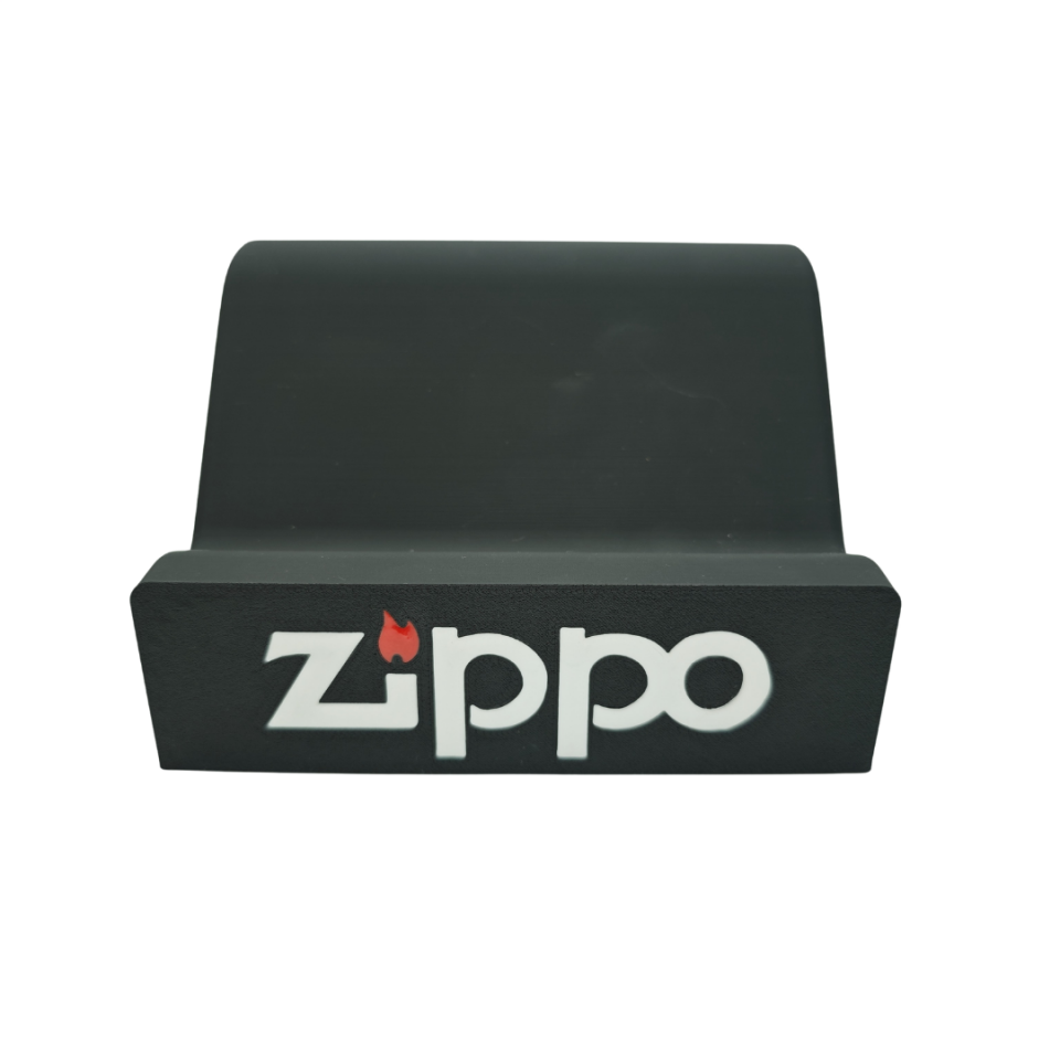 Zippo çakmak için orta boy premium kalite logolu stand