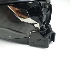 LS2 CHALLENGER / CARBON Kask uyumlu chinmount aksiyon kamera çene bağlantı aparatı seti