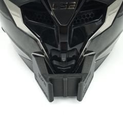 LS2 CHALLENGER / CARBON Kask uyumlu chinmount aksiyon kamera çene bağlantı aparatı seti