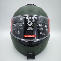 LS2 STROBE 2 Kask uyumlu chinmount aksiyon kamera çene bağlantı aparatı seti