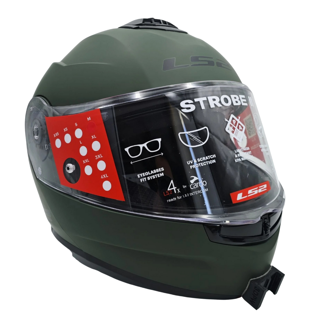 LS2 STROBE 2 Kask uyumlu chinmount aksiyon kamera çene bağlantı aparatı seti