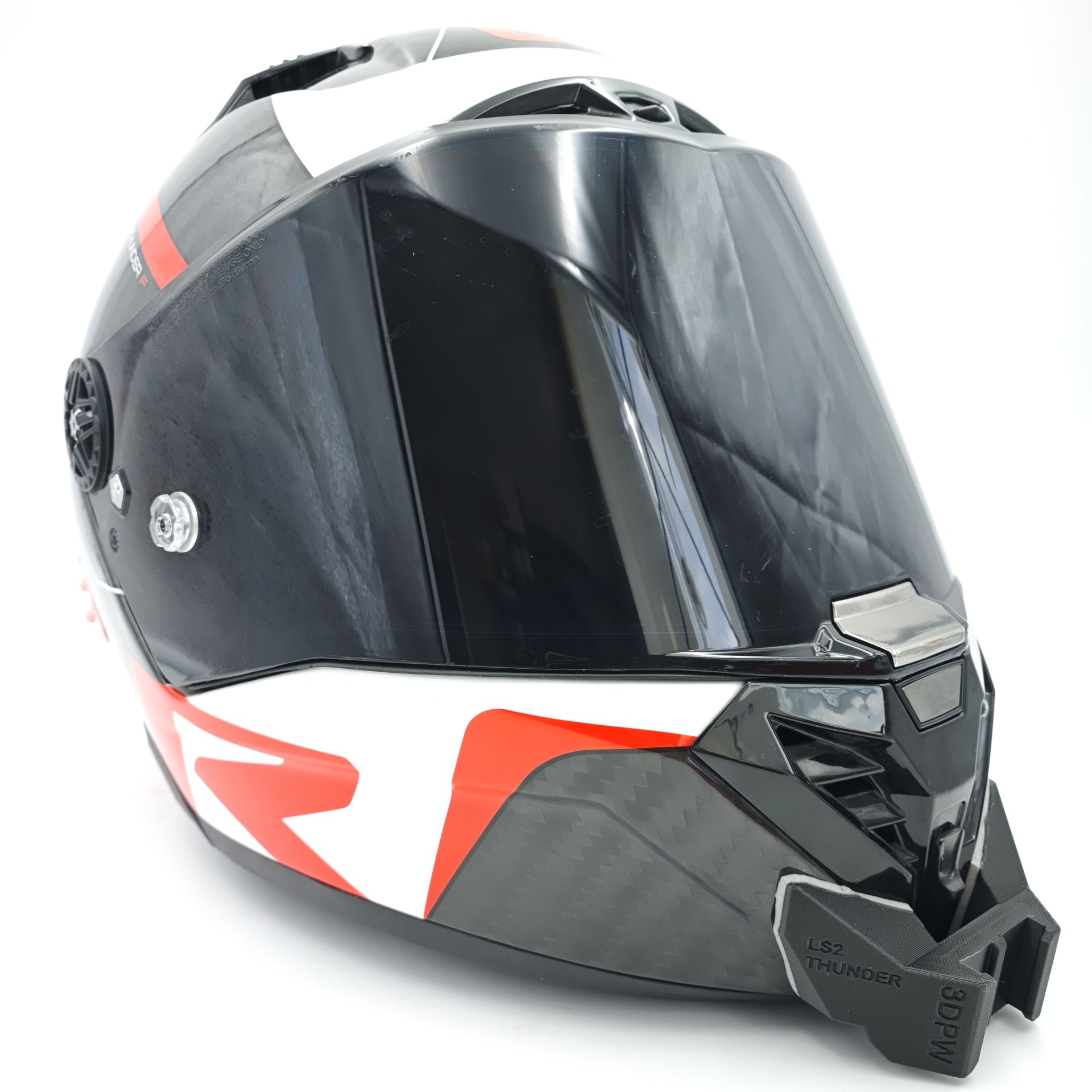 LS2 THUNDER Kask uyumlu chinmount aksiyon kamera çene bağlantı aparatı seti