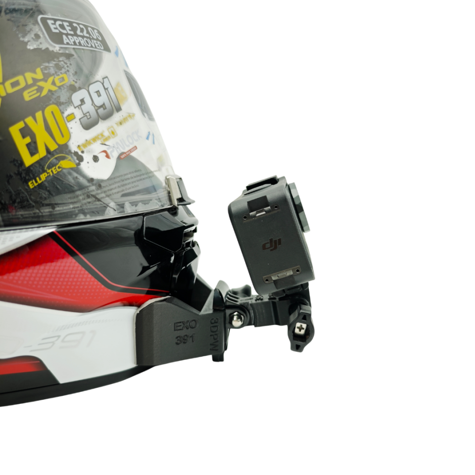 SCORPION EXO R-420 Kask uyumlu chinmount aksiyon kamera çene bağlantı aparatı seti