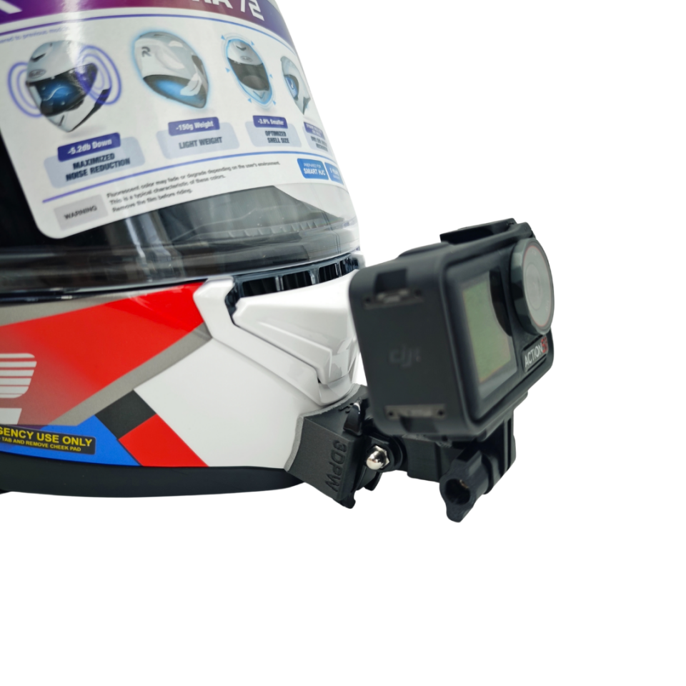 HJC RPHA 72  Kask uyumlu chinmount aksiyon kamera çene bağlantı aparatı seti