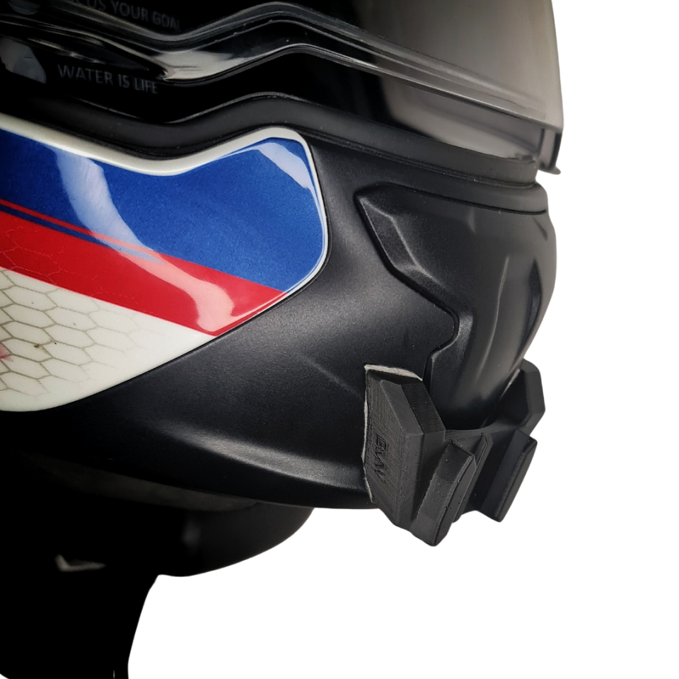 BMW System 7 Kask uyumlu chinmount aksiyon kamera çene bağlantı aparatı seti(Kopya)