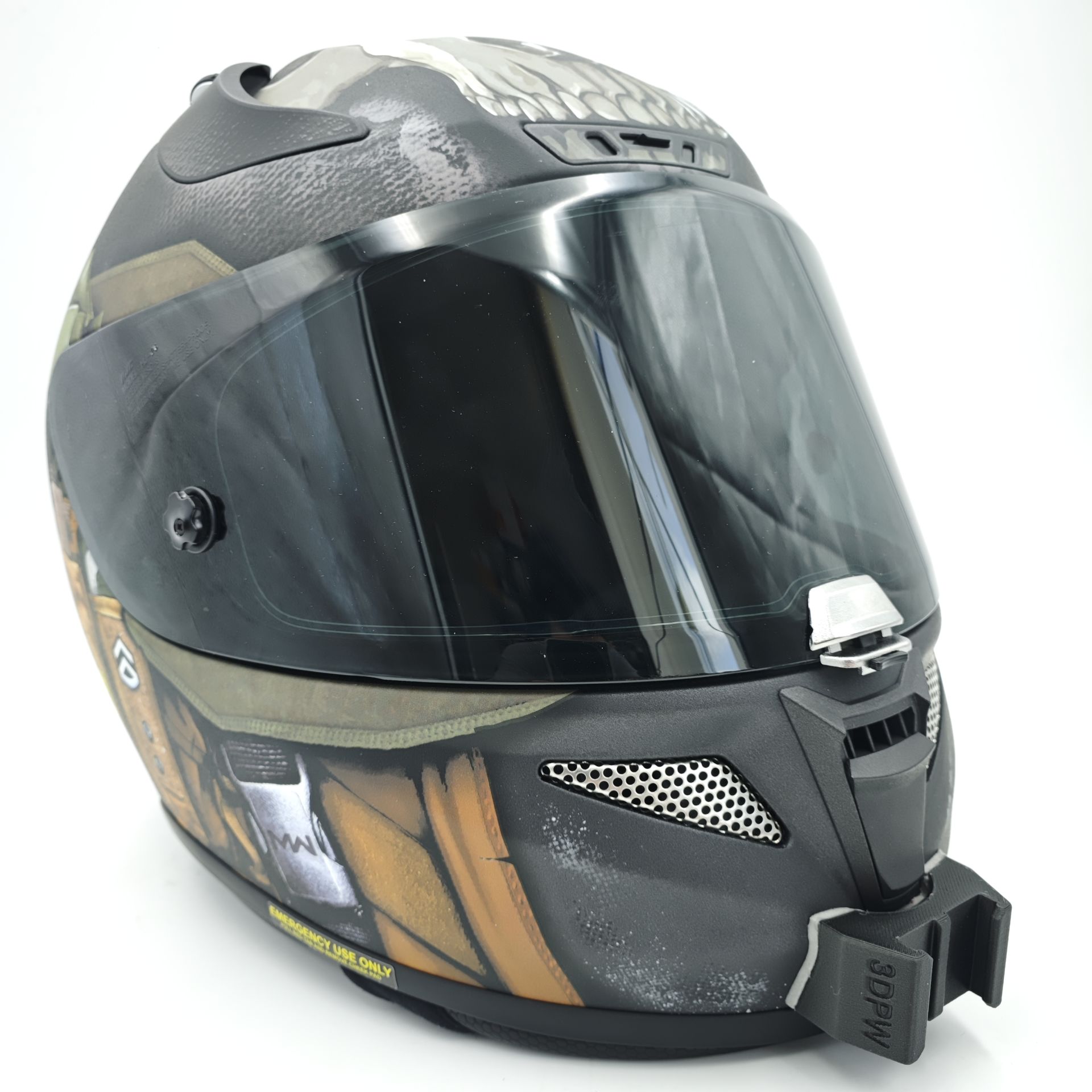 HJC RPHA 11  Kask uyumlu chinmount aksiyon kamera çene bağlantı aparatı seti