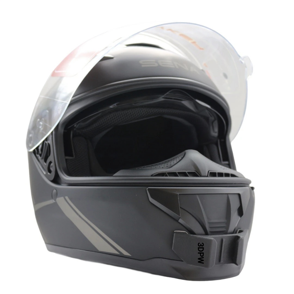 HJC F70  Kask uyumlu chinmount aksiyon kamera çene bağlantı aparatı seti