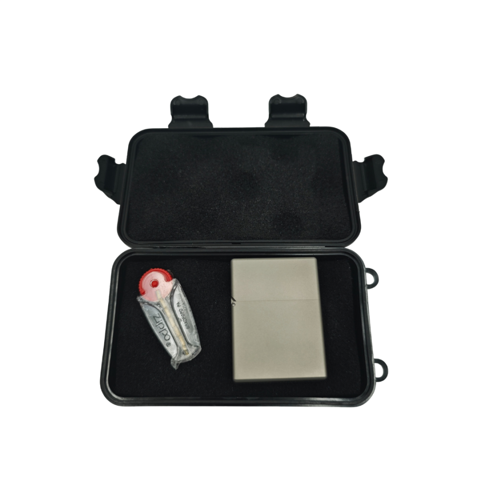 Zippo Saf Titanyum kasa limitli çakmak