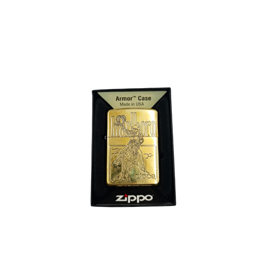Zippo Marlboro Rodeo Armor 360 işleme limitli çakmak
