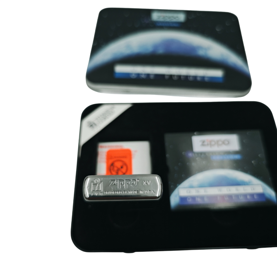 Zippo Millenium Edition Titanyum One World One Future çakmak