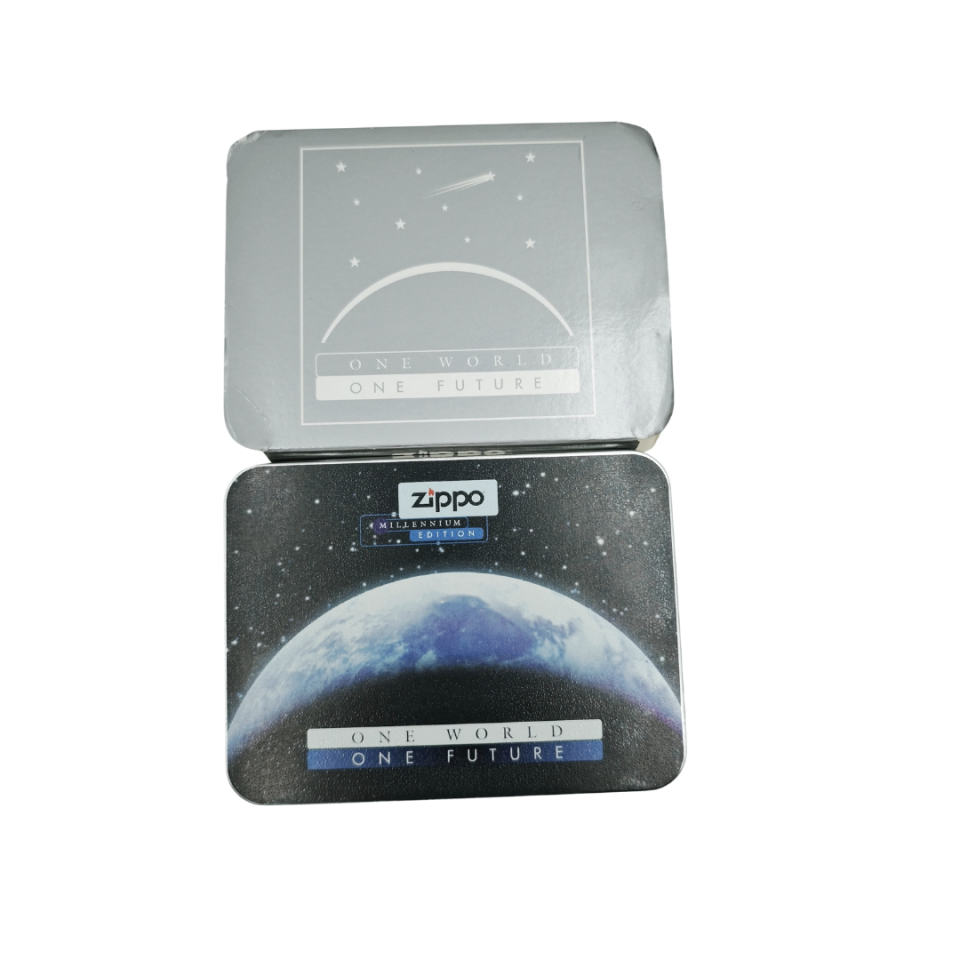 Zippo Millenium Edition Titanyum One World One Future çakmak