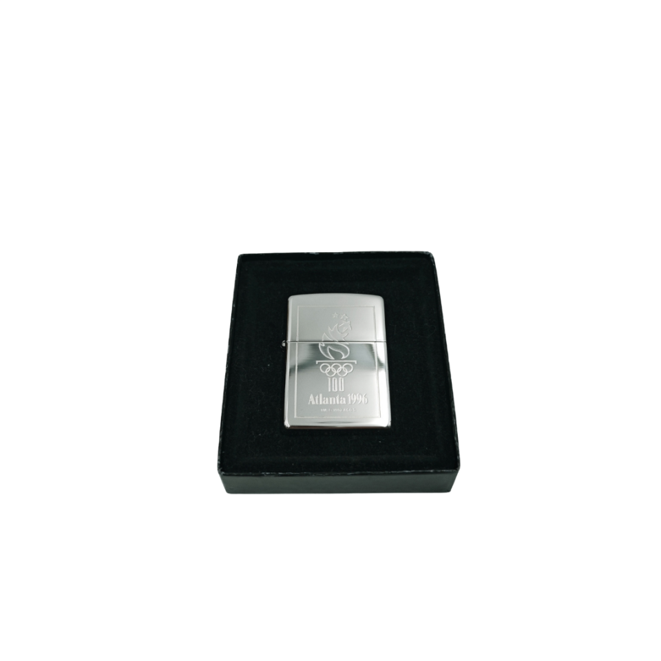 Zippo Atlanta Olimpiyatları Silver Plate çakmak