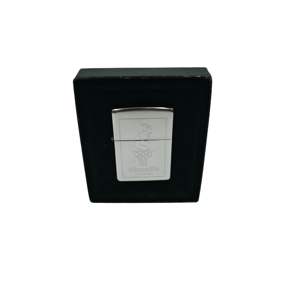 Zippo Atlanta Olimpiyatları Silver Plate çakmak