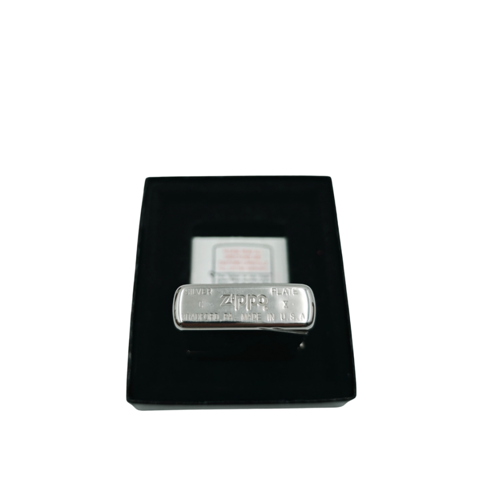 Zippo 1937 Replica Vintage Model Silver Plate çakmak