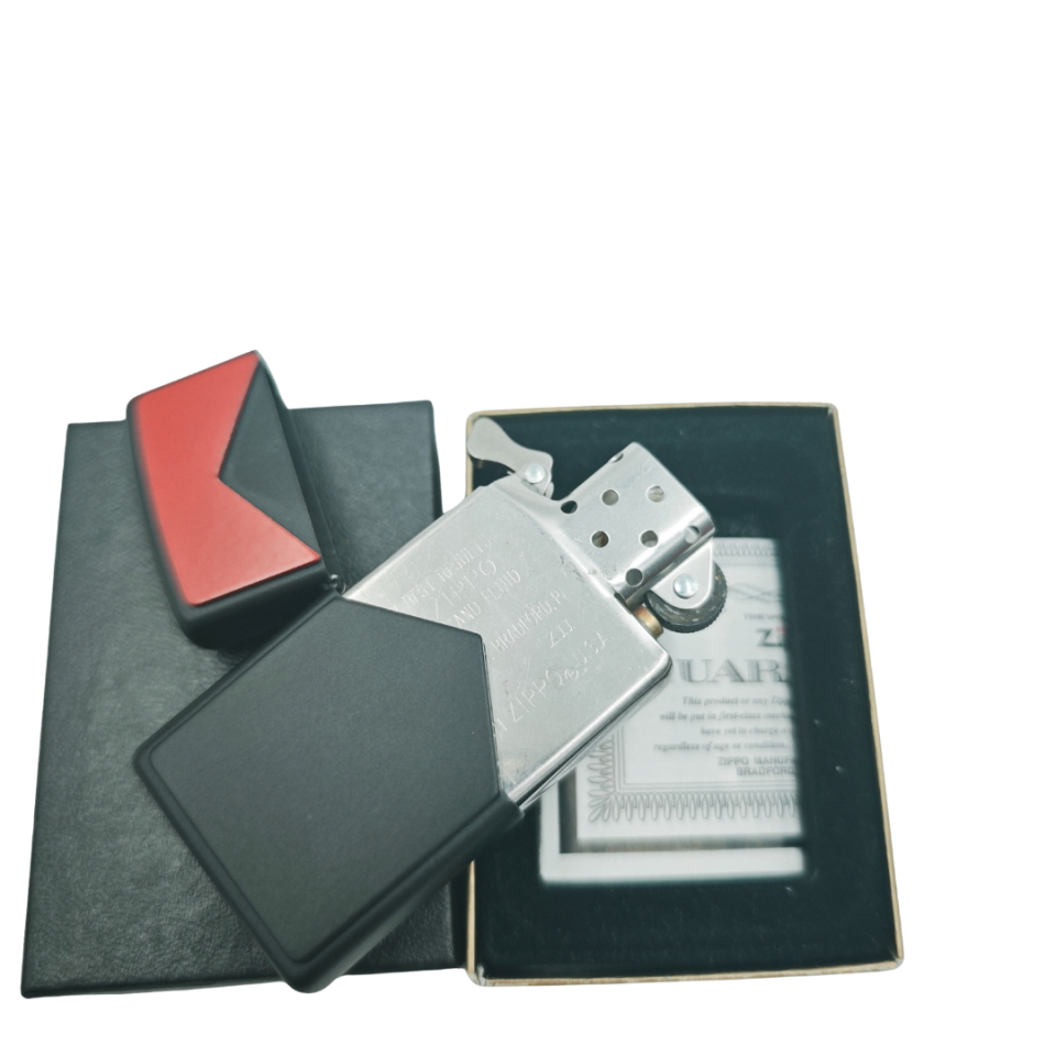 Zippo Marlboro Red Roof çift plaka 1996 üretim çakmak