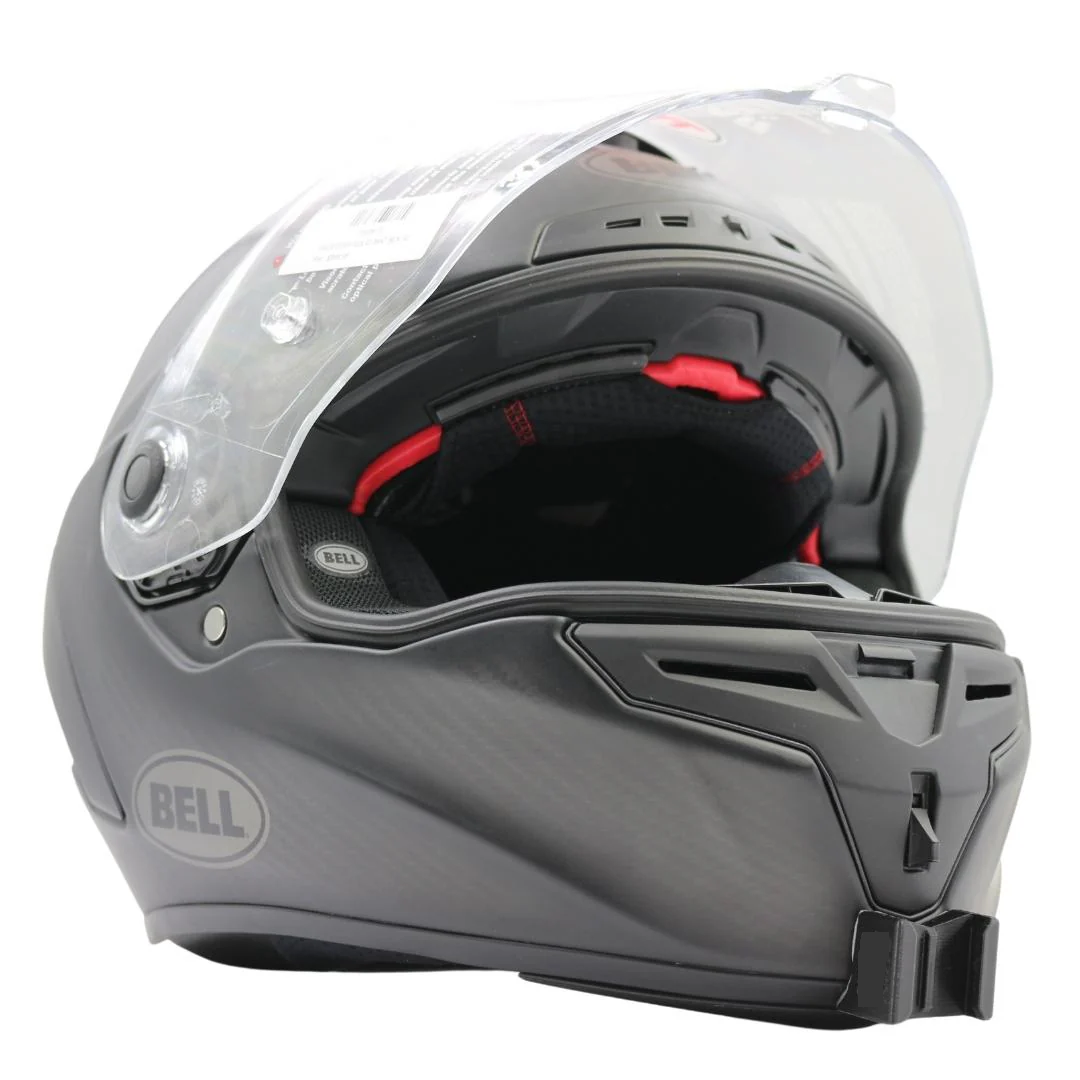 BELL RACE STAR FLEX Kask uyumlu chinmount aksiyon kamera çene bağlantı aparatı seti