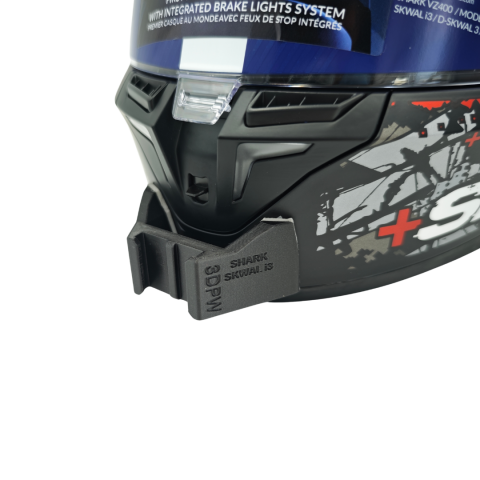 SHARK SKWAL i3 Kask uyumlu chinmount aksiyon kamera çene bağlantı aparatı seti