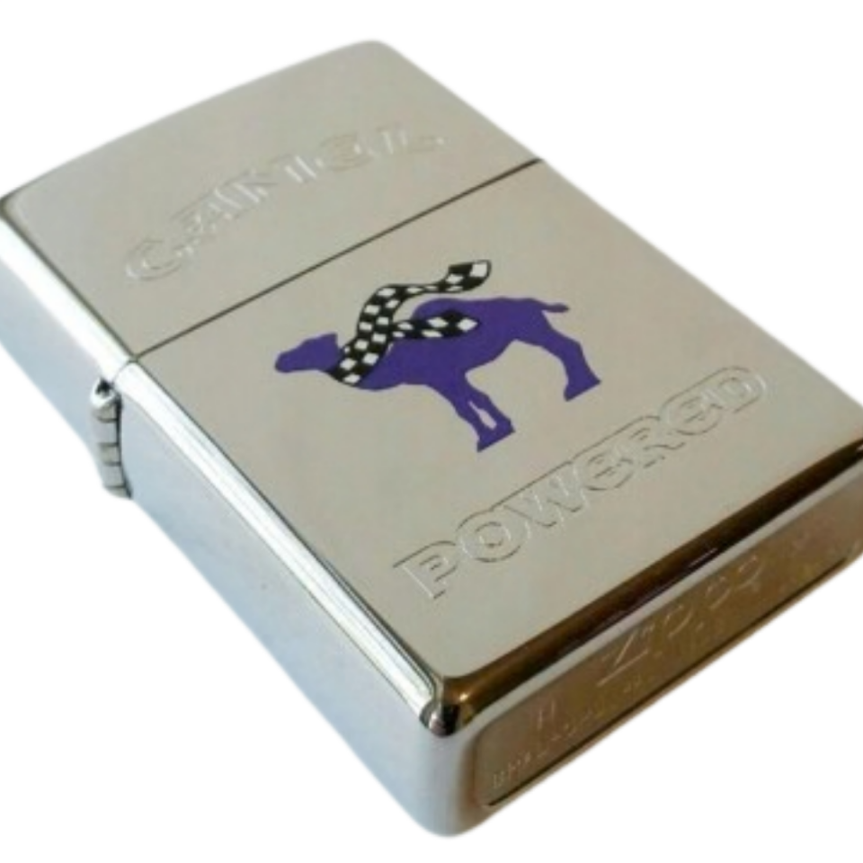 Zippo Camel Powered 1995 üretim çakmak
