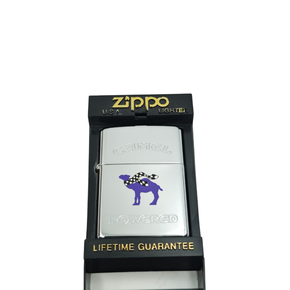 Zippo Camel Powered 1995 üretim çakmak