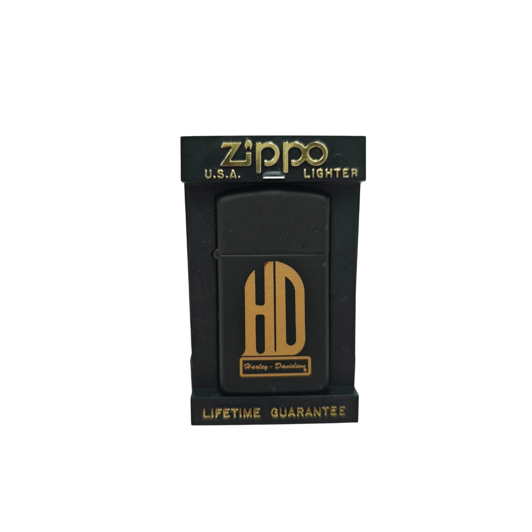 Zippo Slim Harley Davidson 1986 tarihli çakmak