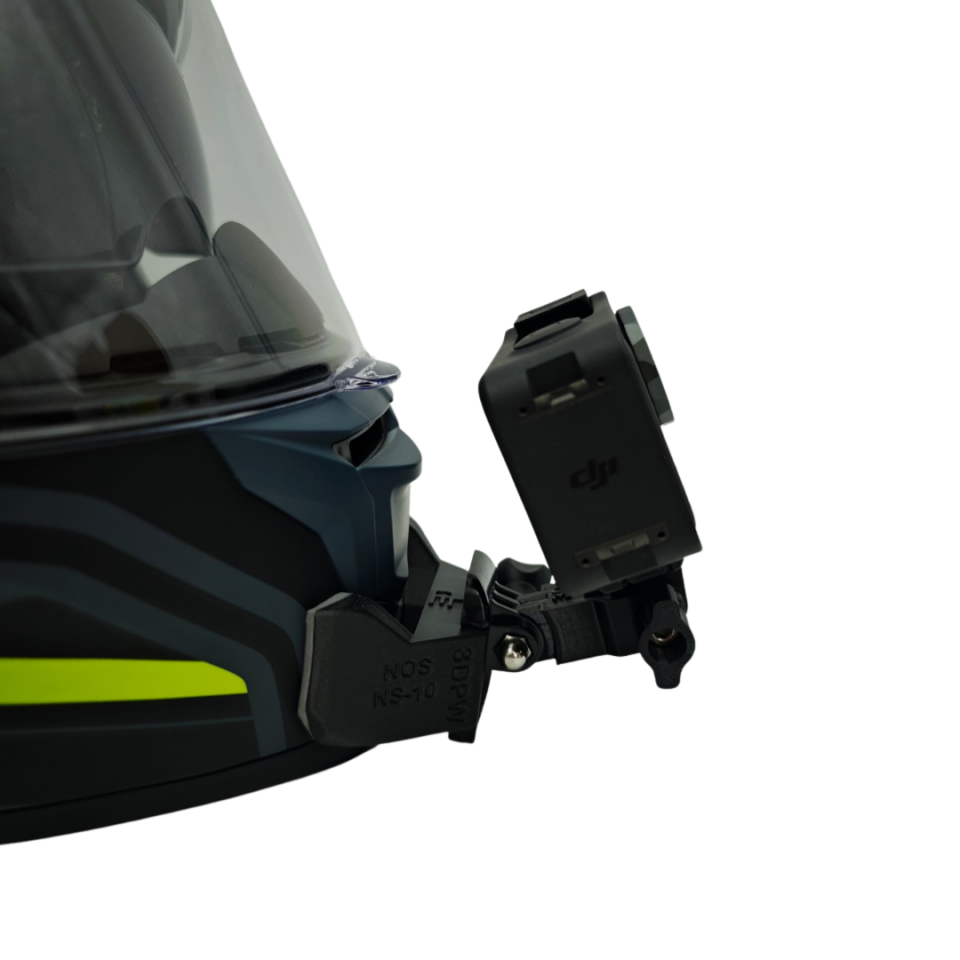 NOS NS-10 Kask uyumlu chinmount aksiyon kamera çene bağlantı aparatı seti