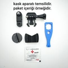 HJC RPHA 71  Kask için chin mount aksiyon kamera çene bağlantı aparatı