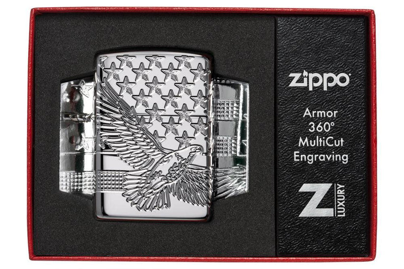 Zippo® Patriotic Design 49027 Çakmak