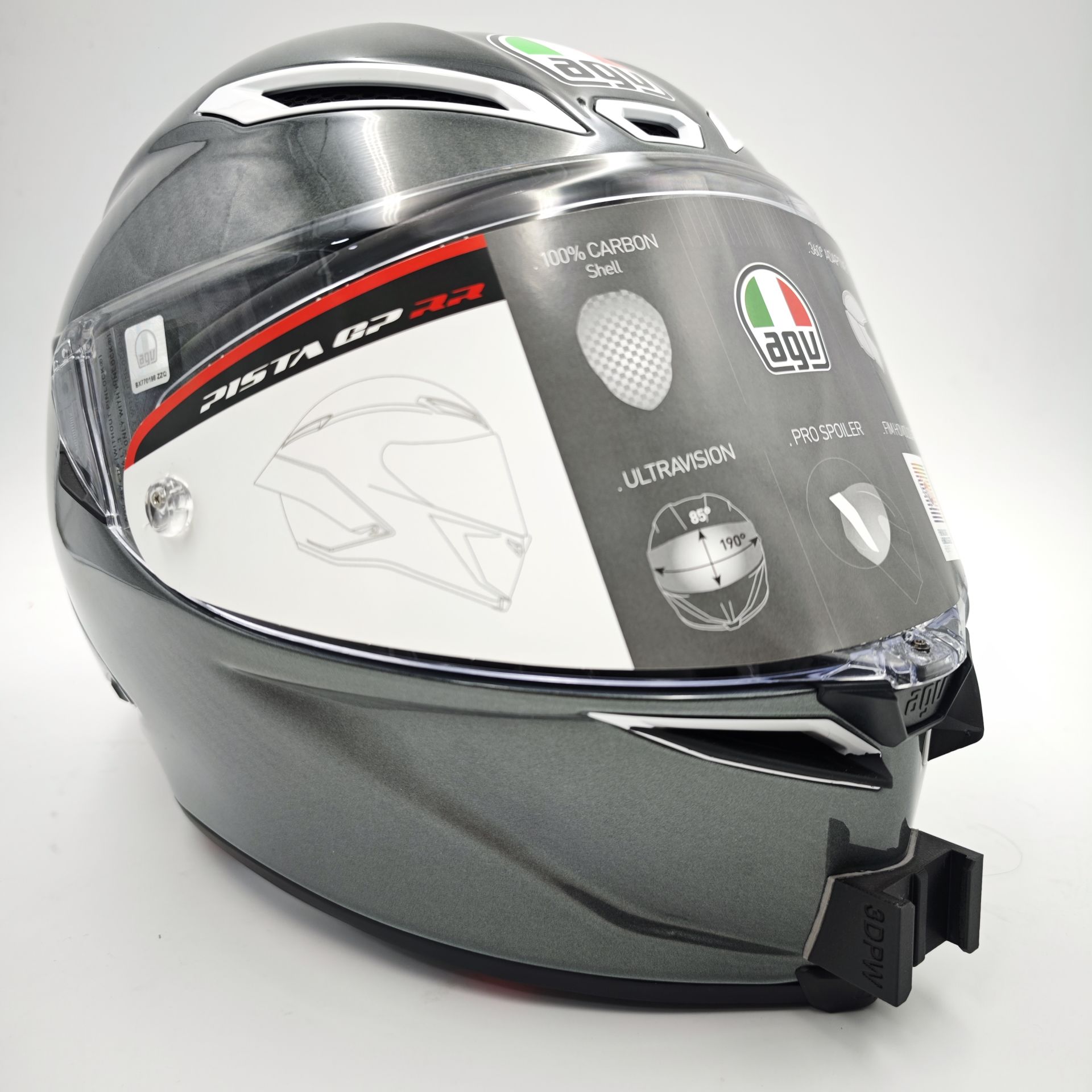 AGV PISTA GP RR Kask için chin mount aksiyon kamera çene bağlantı aparatı
