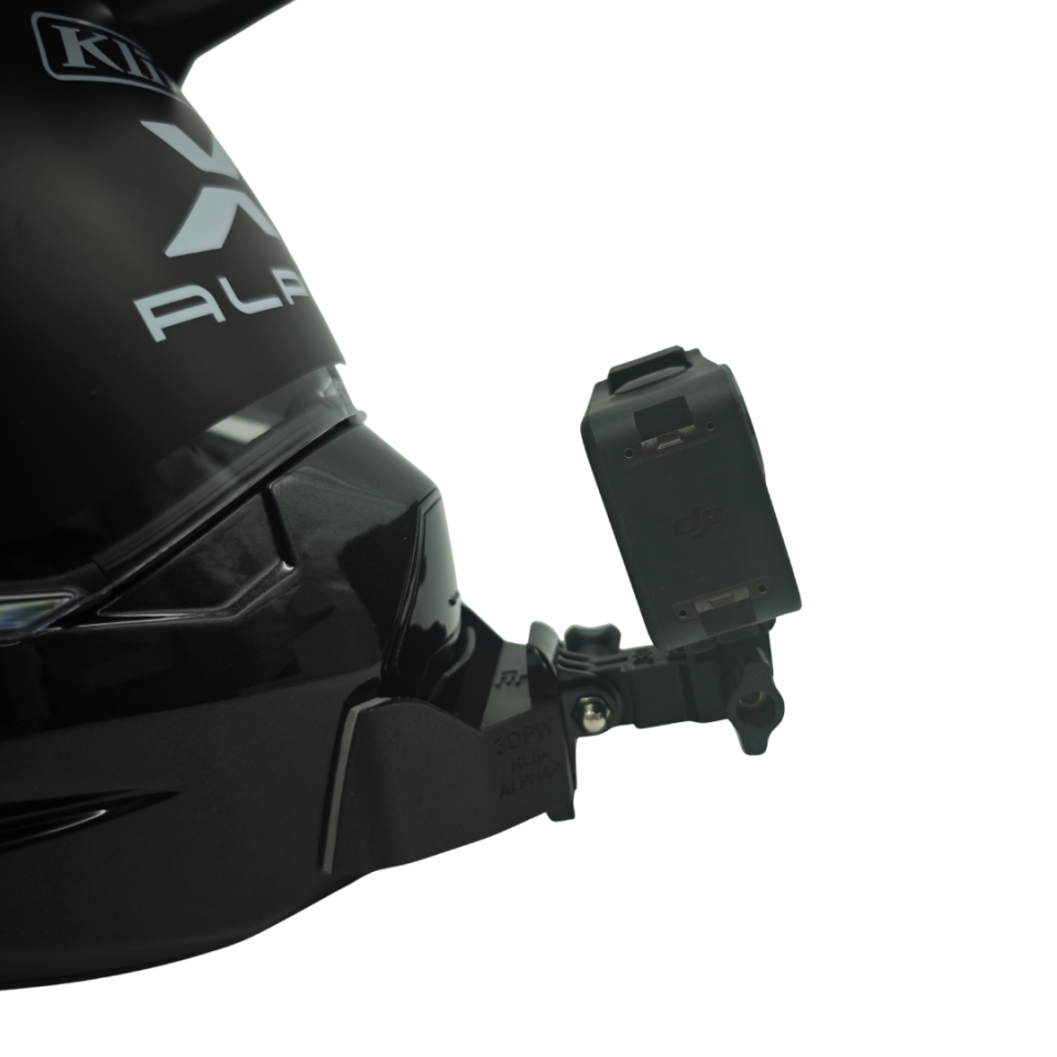 KLIM X1 ALPHA Kask uyumlu chinmount aksiyon kamera çene bağlantı aparatı seti