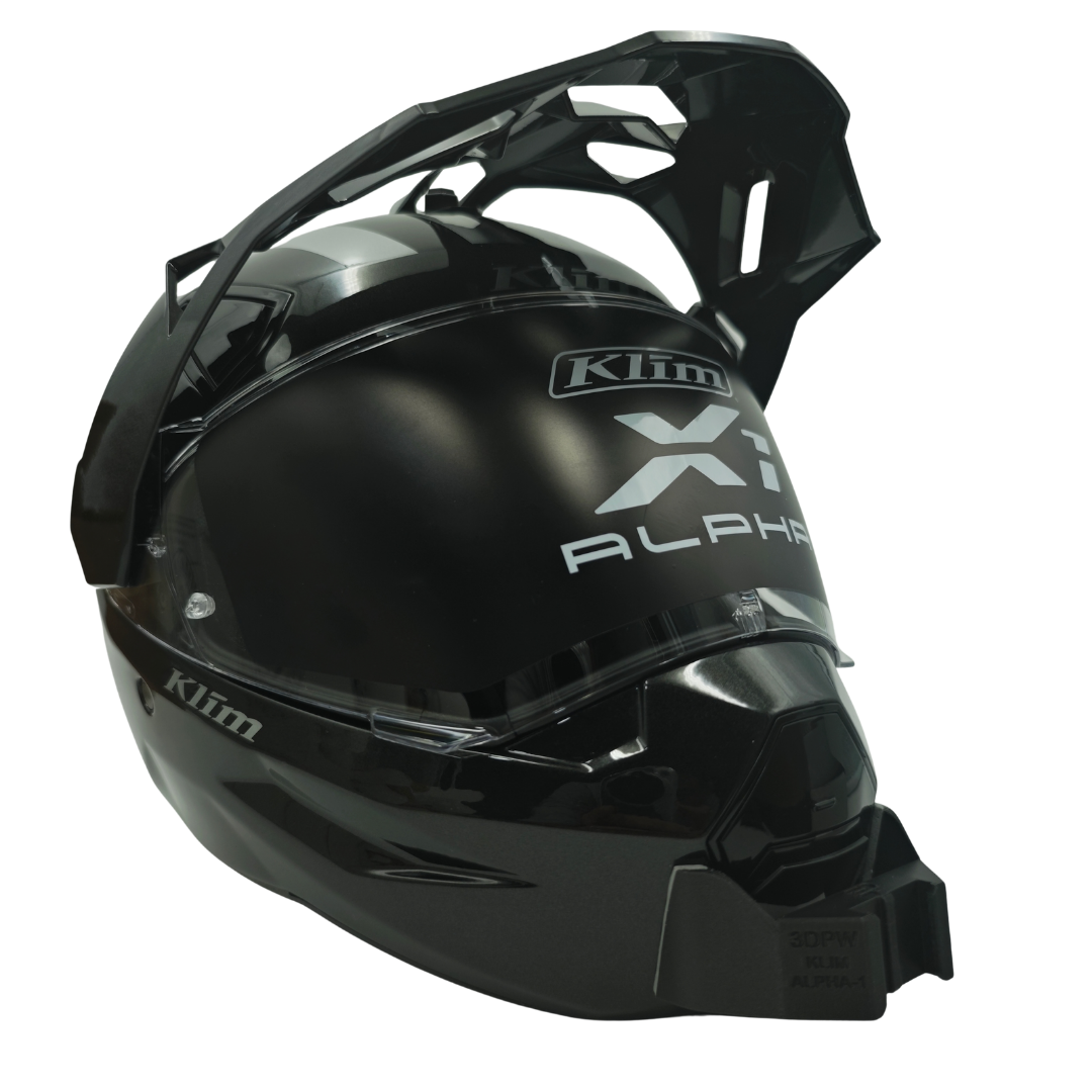 KLIM X1 ALPHA Kask uyumlu chinmount aksiyon kamera çene bağlantı aparatı seti