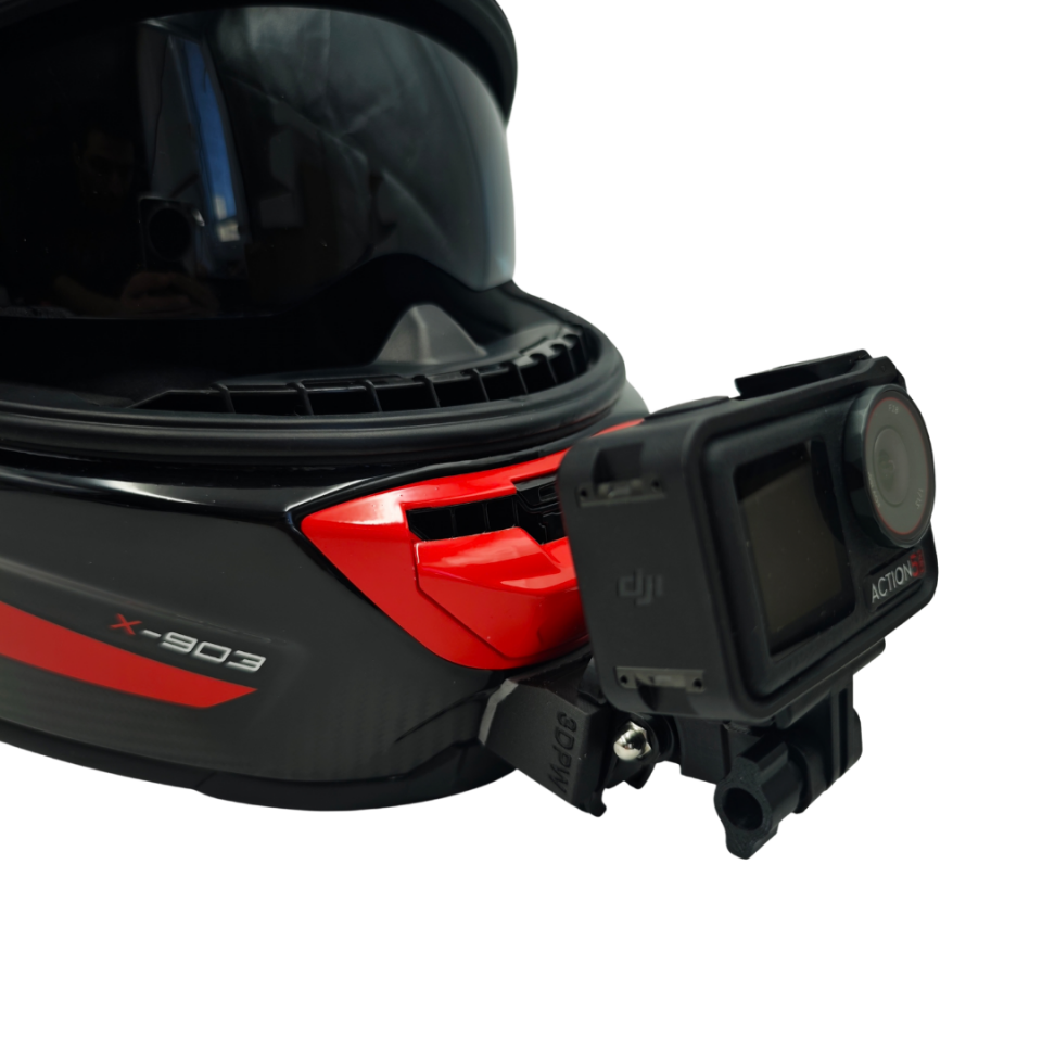 X-LITE X-903 Kask uyumlu chinmount aksiyon kamera çene bağlantı aparatı seti