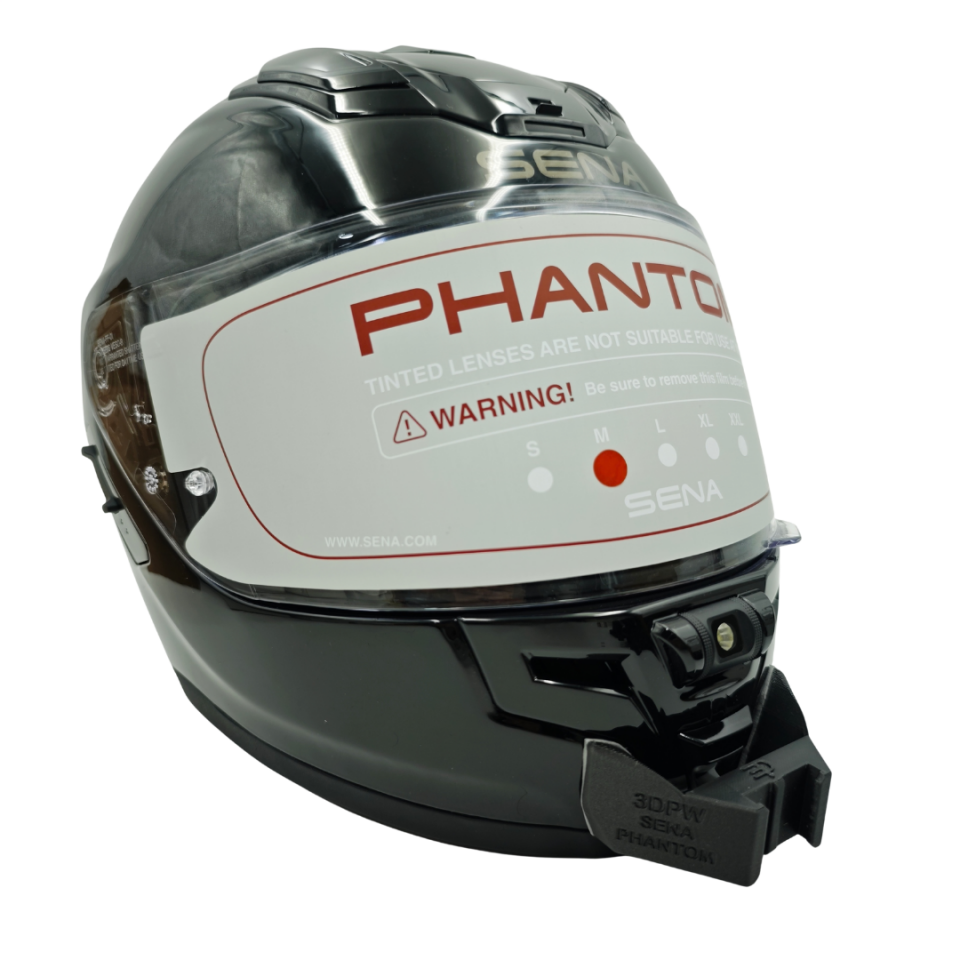 SENA PHANTOM Kask uyumlu chinmount aksiyon kamera çene bağlantı aparatı seti