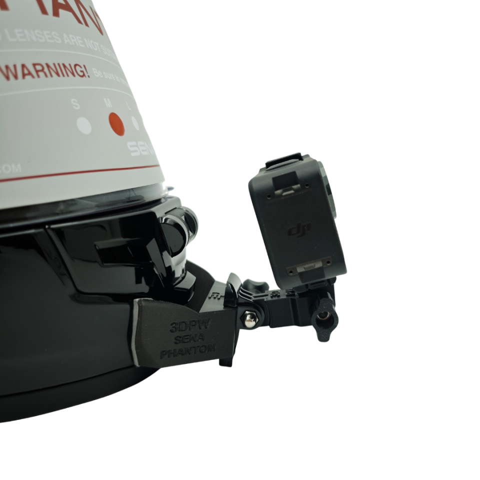 SENA PHANTOM Kask uyumlu chinmount aksiyon kamera çene bağlantı aparatı seti