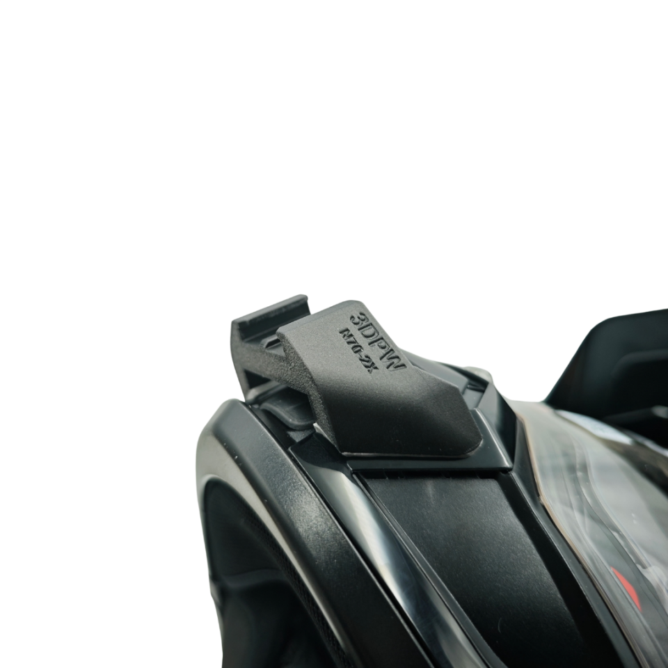 NOLAN N70 2X Kask uyumlu chinmount aksiyon kamera çene bağlantı aparatı seti