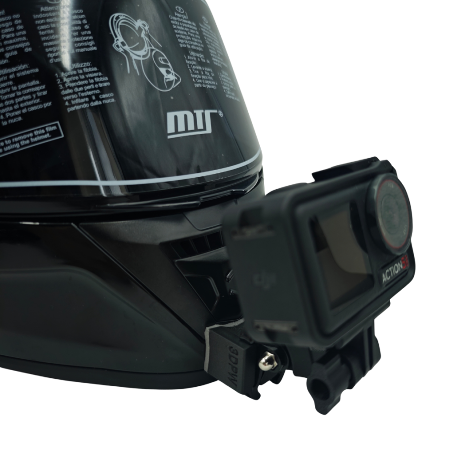 MTS PROHELMET M-801 Kask uyumlu chinmount aksiyon kamera çene bağlantı aparatı seti