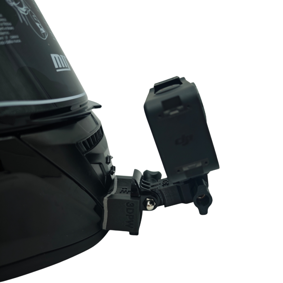 MTS PROHELMET M-801 Kask uyumlu chinmount aksiyon kamera çene bağlantı aparatı seti