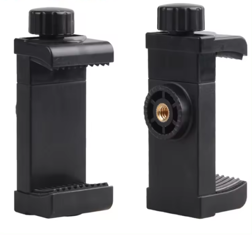 Chinmounts Tripod Monopod Selfie Çubuğu İçin Ayarlanabilir Telefon Tutucu Aparat