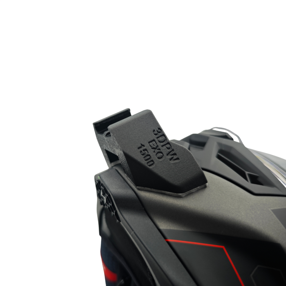 SCORPION EXO 1500 / CARBON Kask uyumlu chinmount aksiyon kamera çene bağlantı aparatı seti