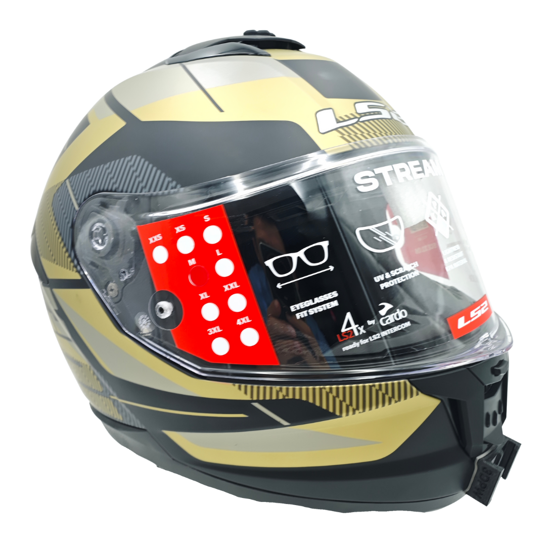 LS2 STREAM 2 Kask için chin mount aksiyon kamera çene bağlantı aparatı