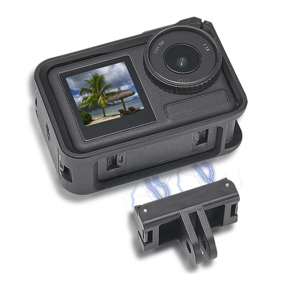 DJI Osmo 360/Osmo Action 6/5 Pro/4/3/2 ile Uyumlu Mıknatıslı Bağlantı Adaptörü