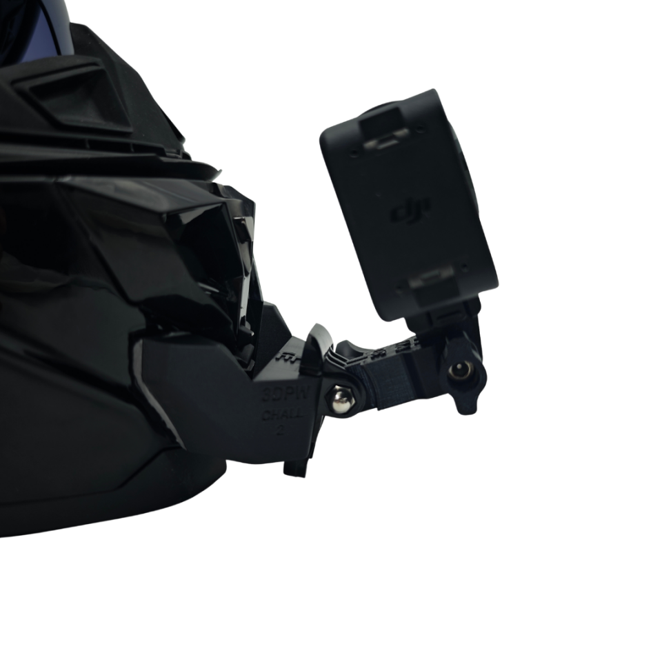 LS2 CHALLENGER 2 / CARBON 2 Kask uyumlu chinmount aksiyon kamera çene bağlantı aparatı seti